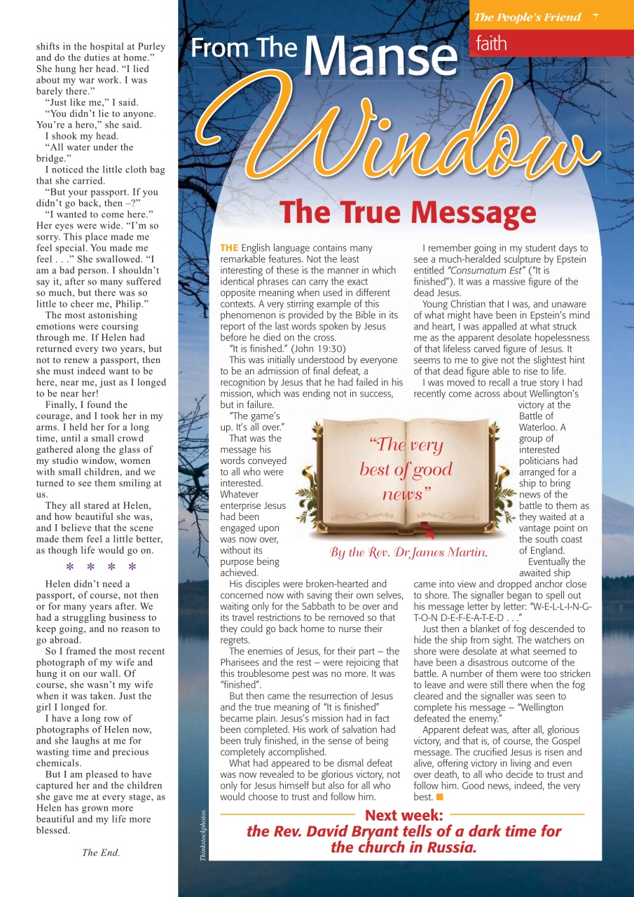 The People’s Friend Preview Pages