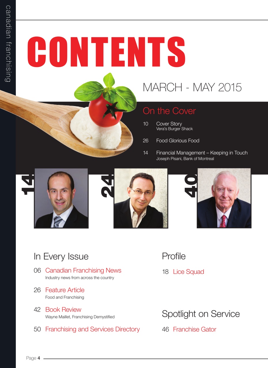 Canadian Franchising Preview Pages