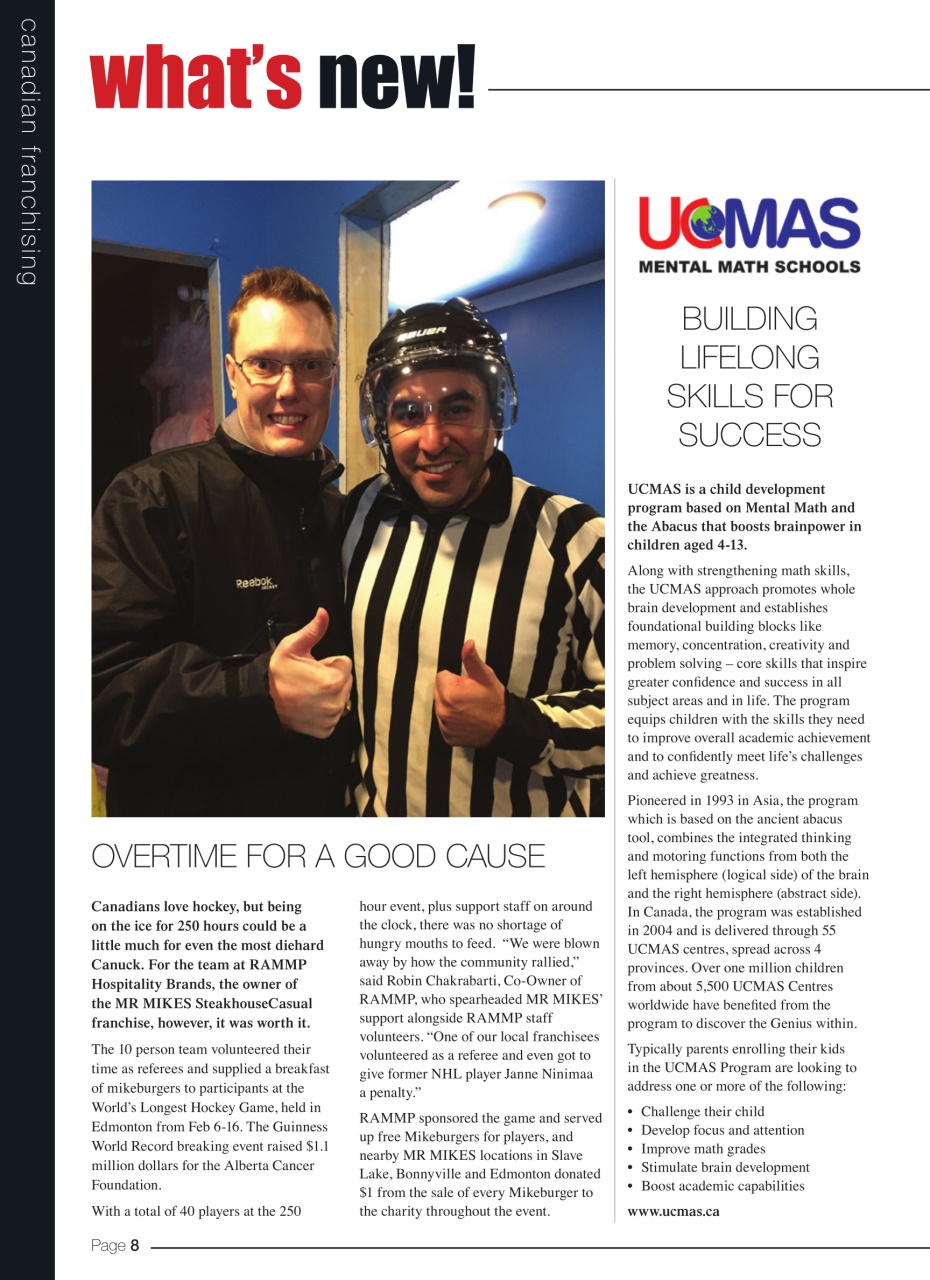 Canadian Franchising Preview Pages