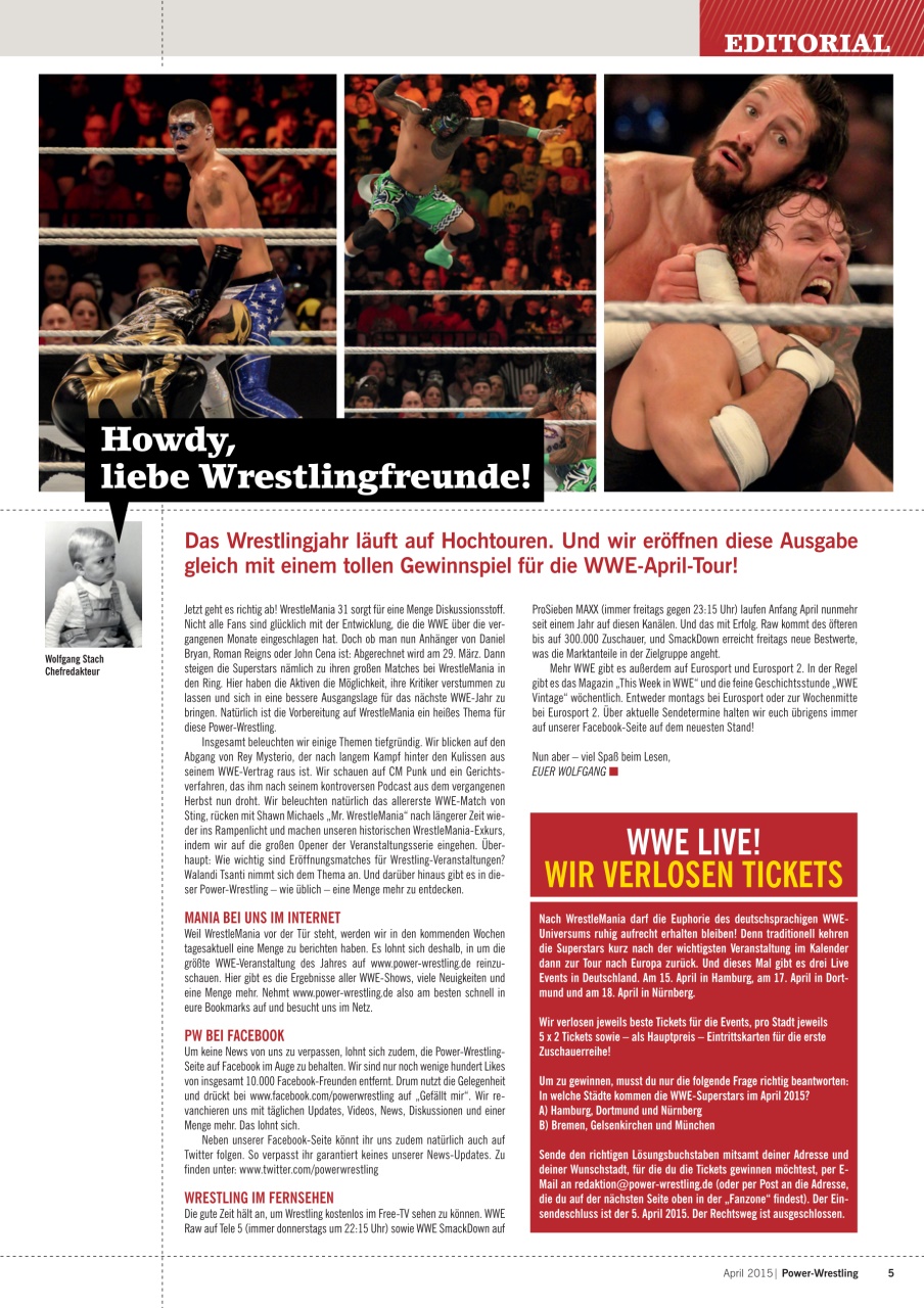 Power-Wrestling Preview Pages