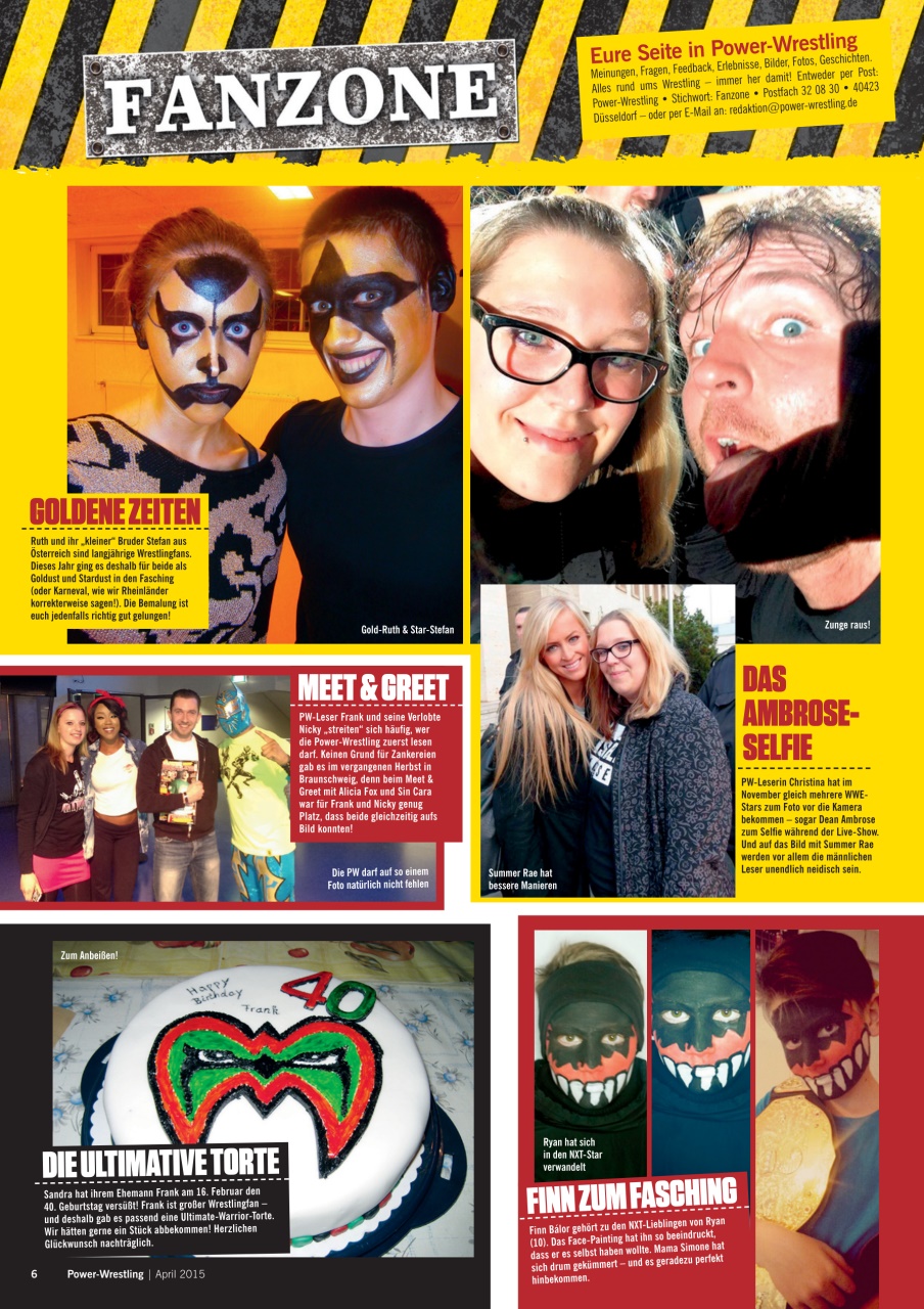 Power-Wrestling Preview Pages