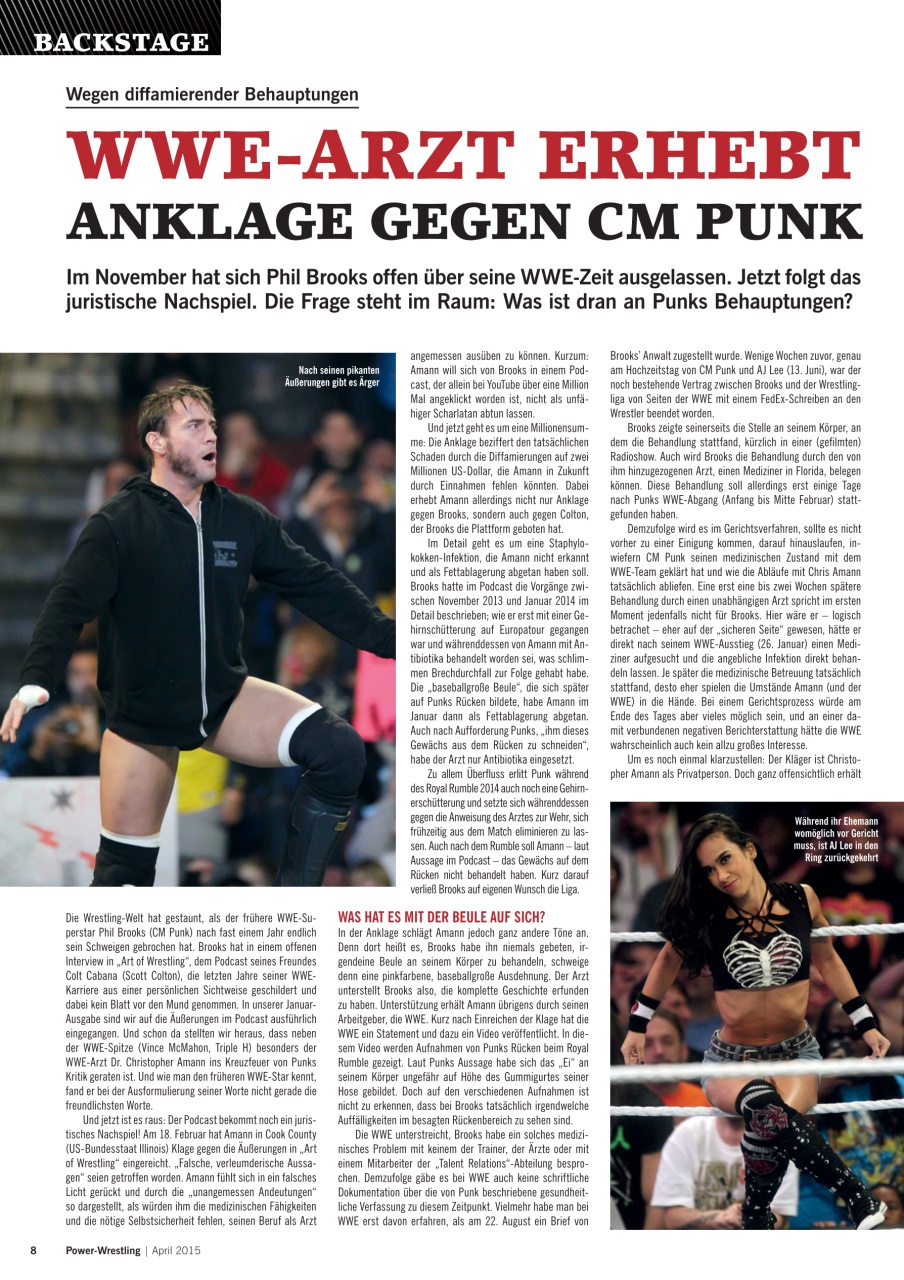 Power-Wrestling Preview Pages