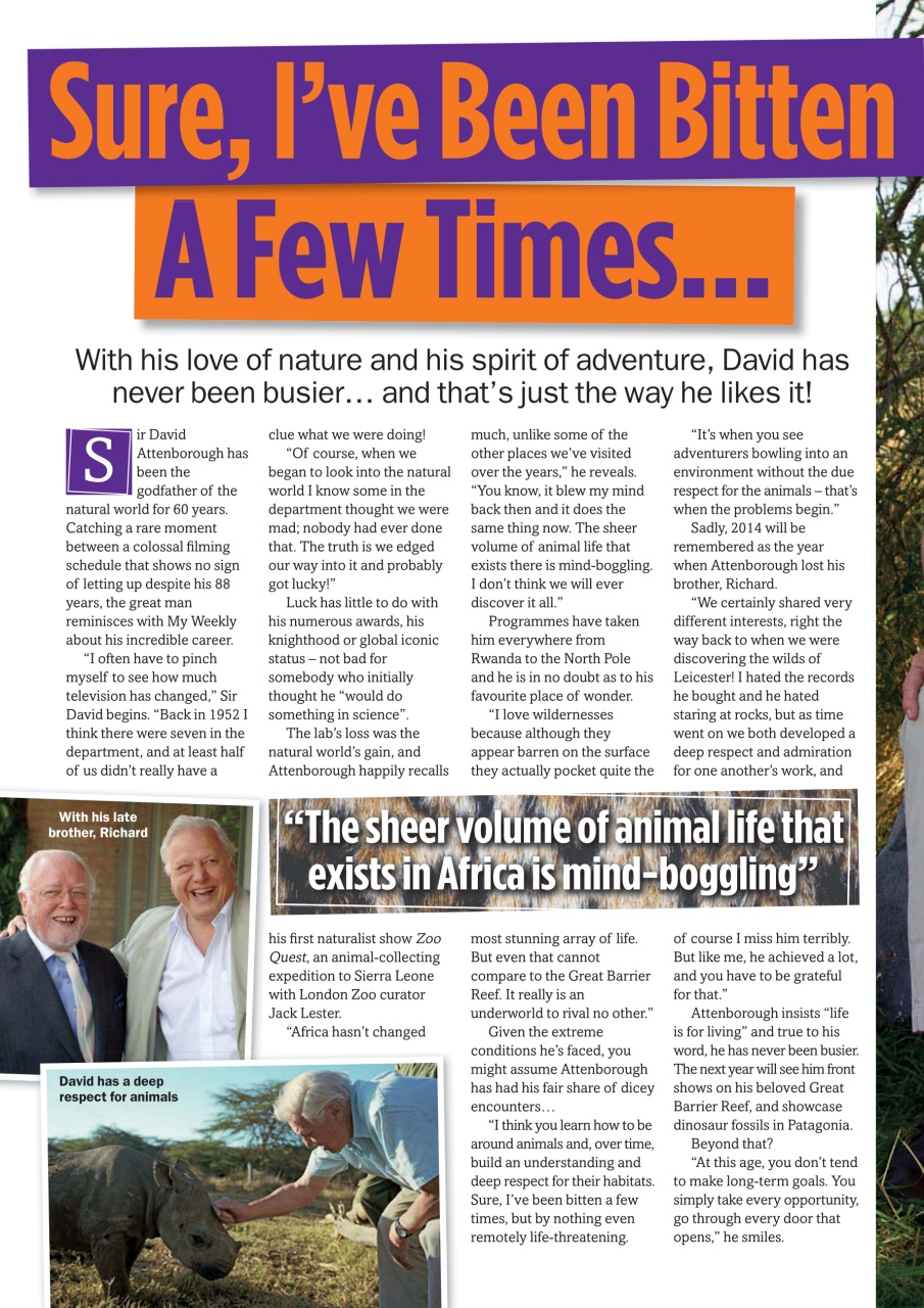 My Weekly Preview Pages