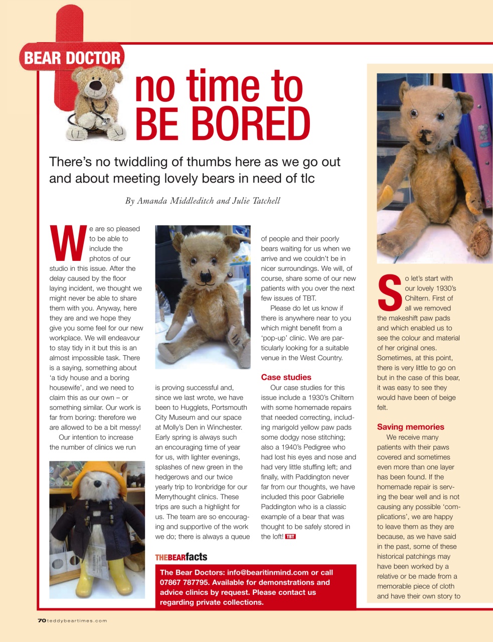 Teddy Bear Times Preview Pages