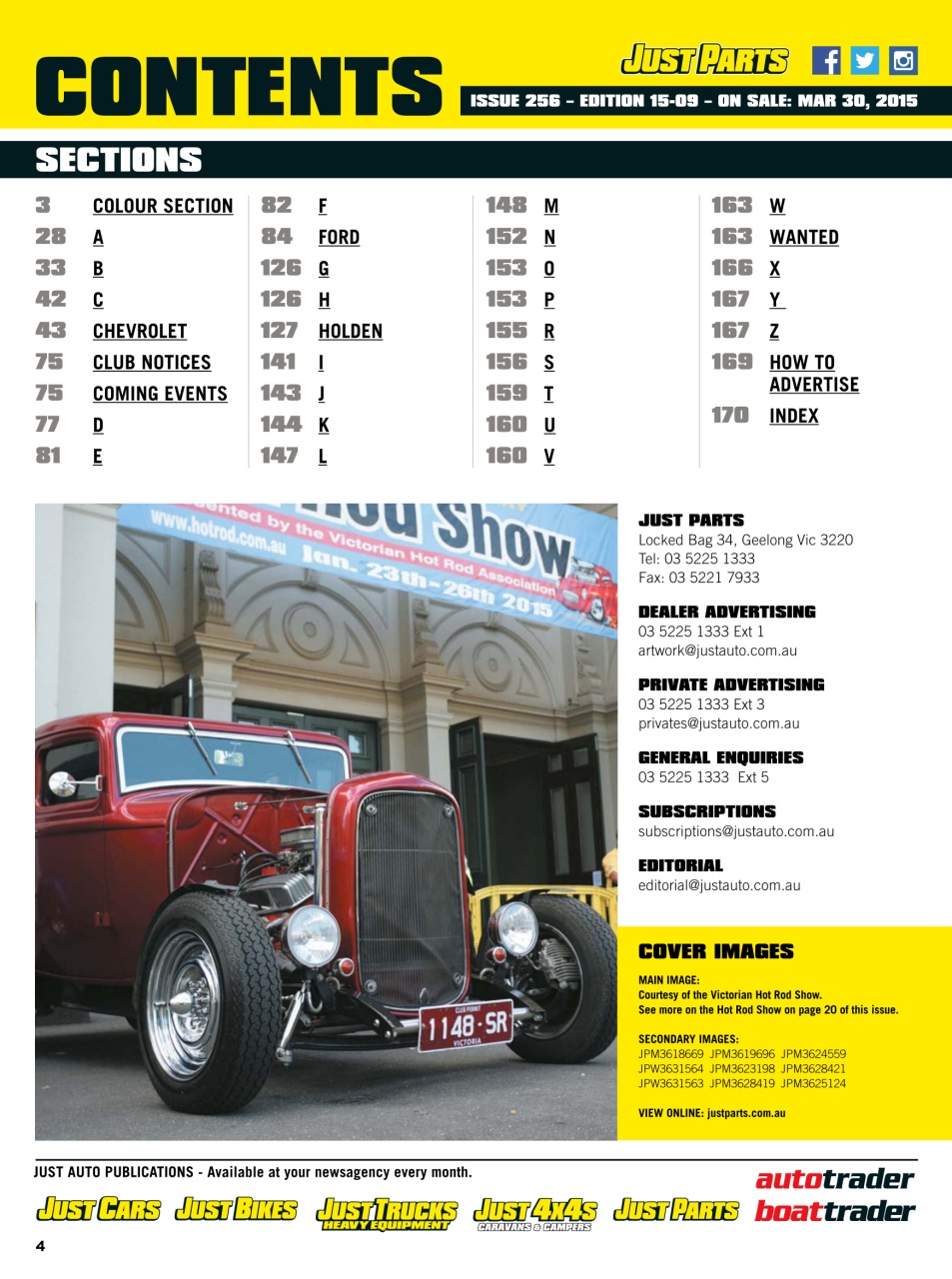 JUST PARTS Preview Pages