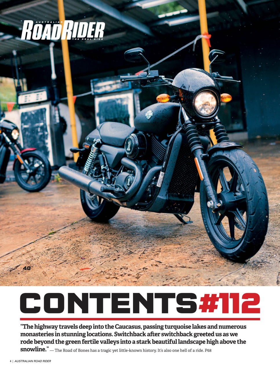 Australian Road Rider Preview Pages