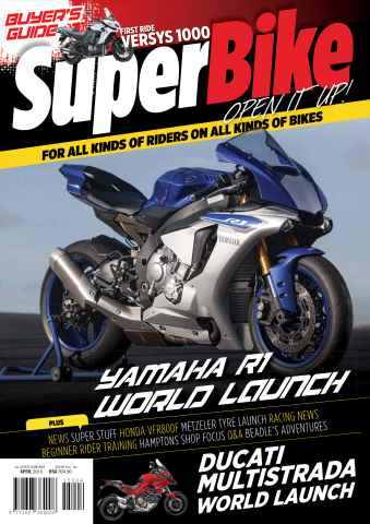 SuperBike South Africa issue April 2015