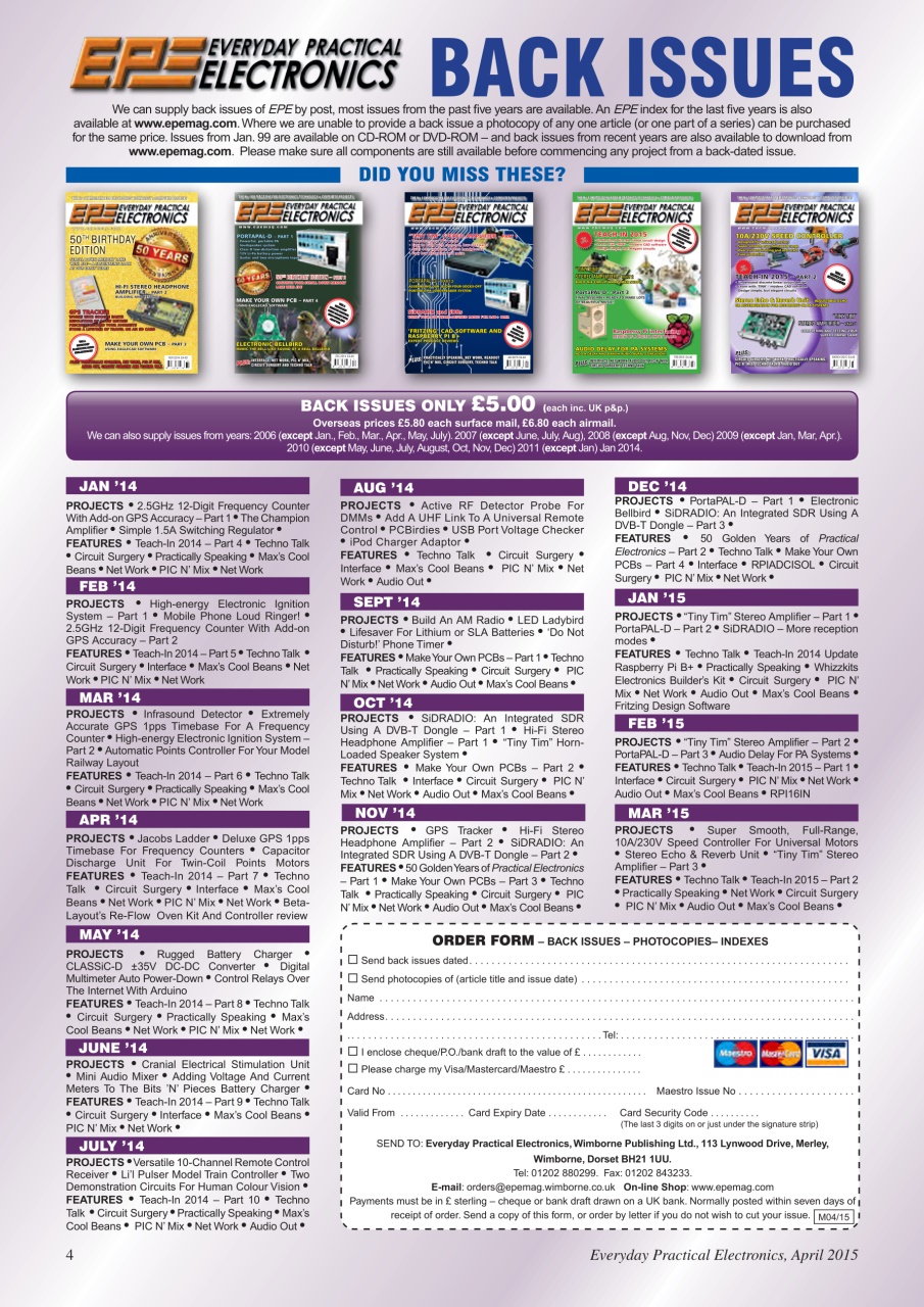 Practical Electronics Preview Pages