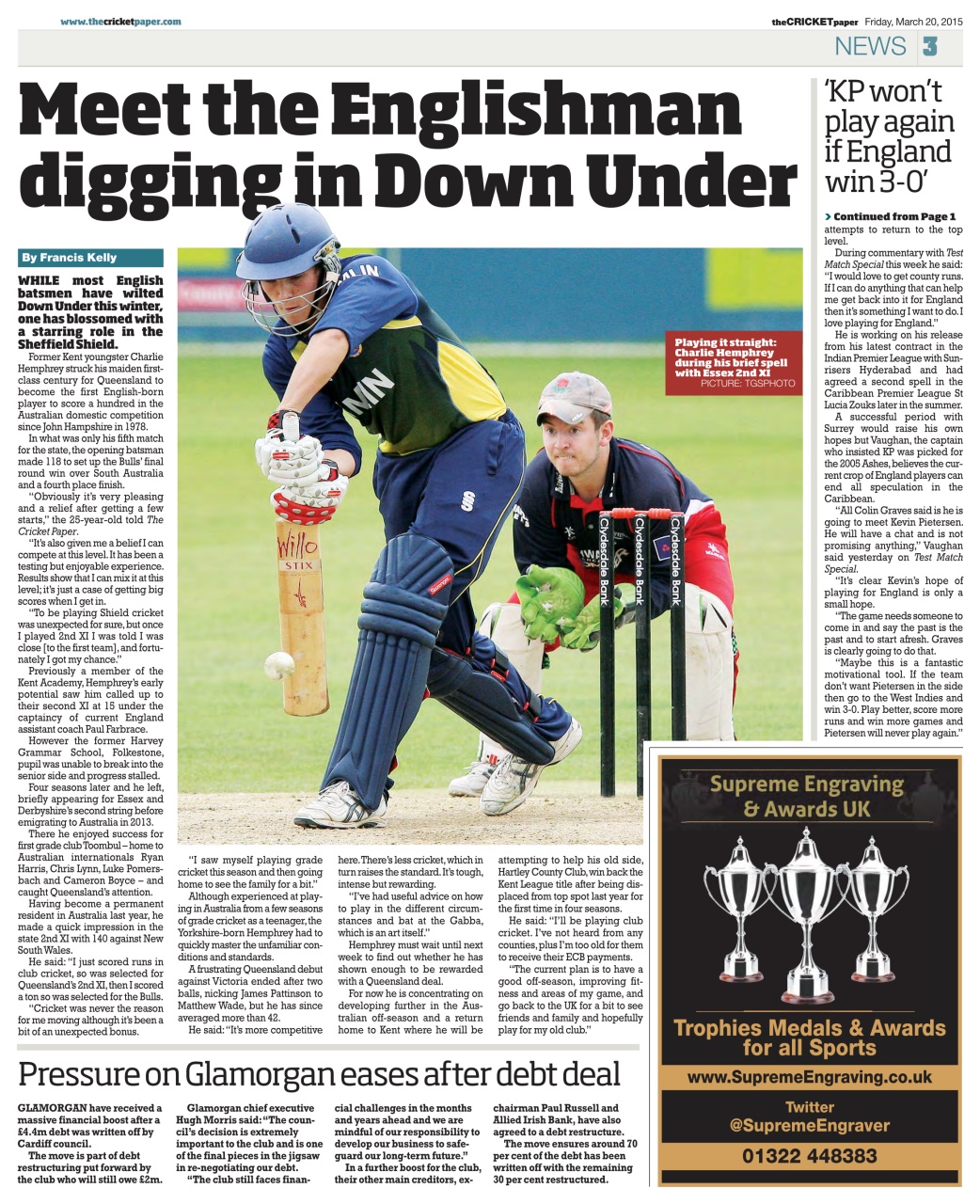 The Cricket Paper Preview Pages