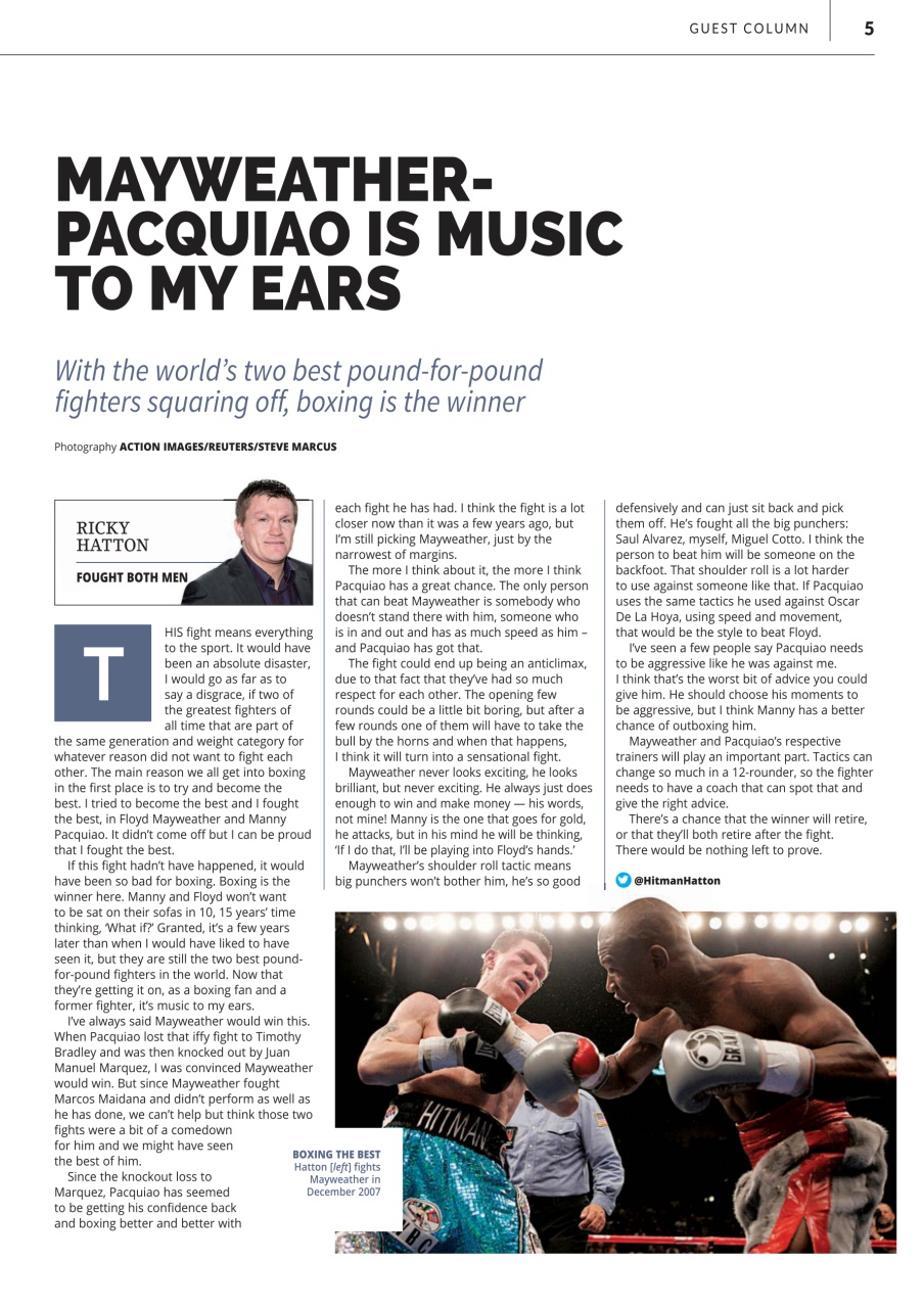 Boxing News Preview Pages