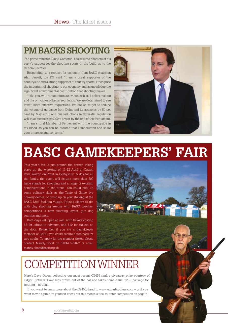 Sporting Rifle Preview Pages