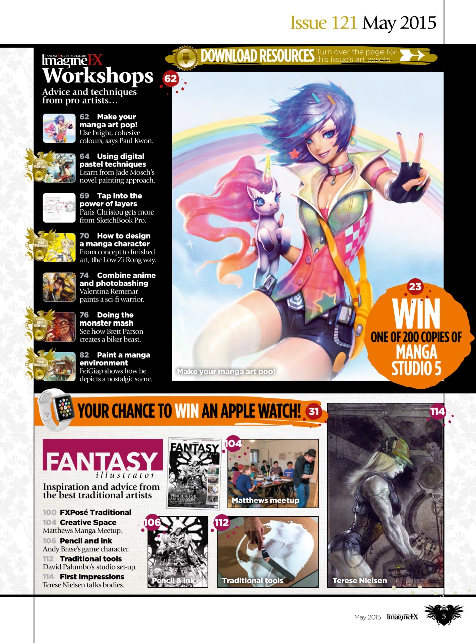 ImagineFX Preview Pages
