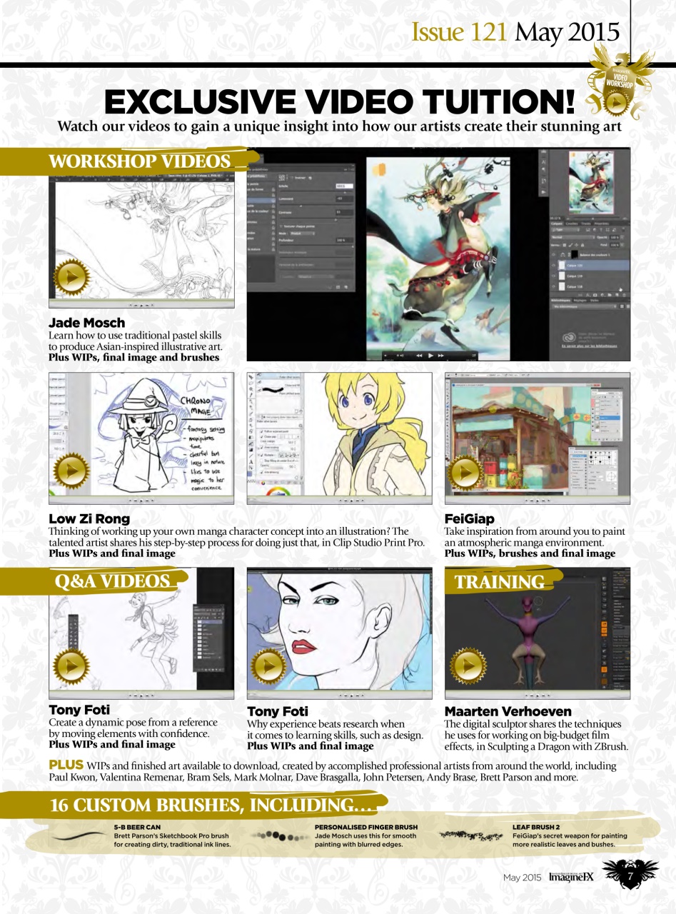ImagineFX Preview Pages