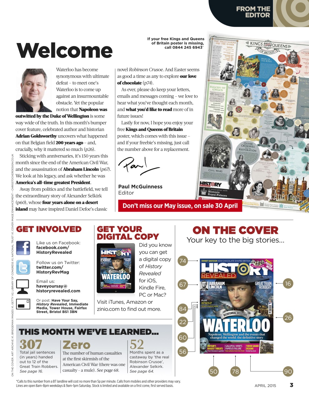BBC History Revealed Magazine Preview Pages