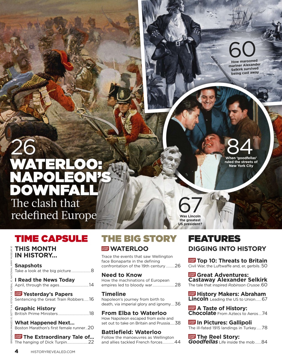 BBC History Revealed Magazine Preview Pages