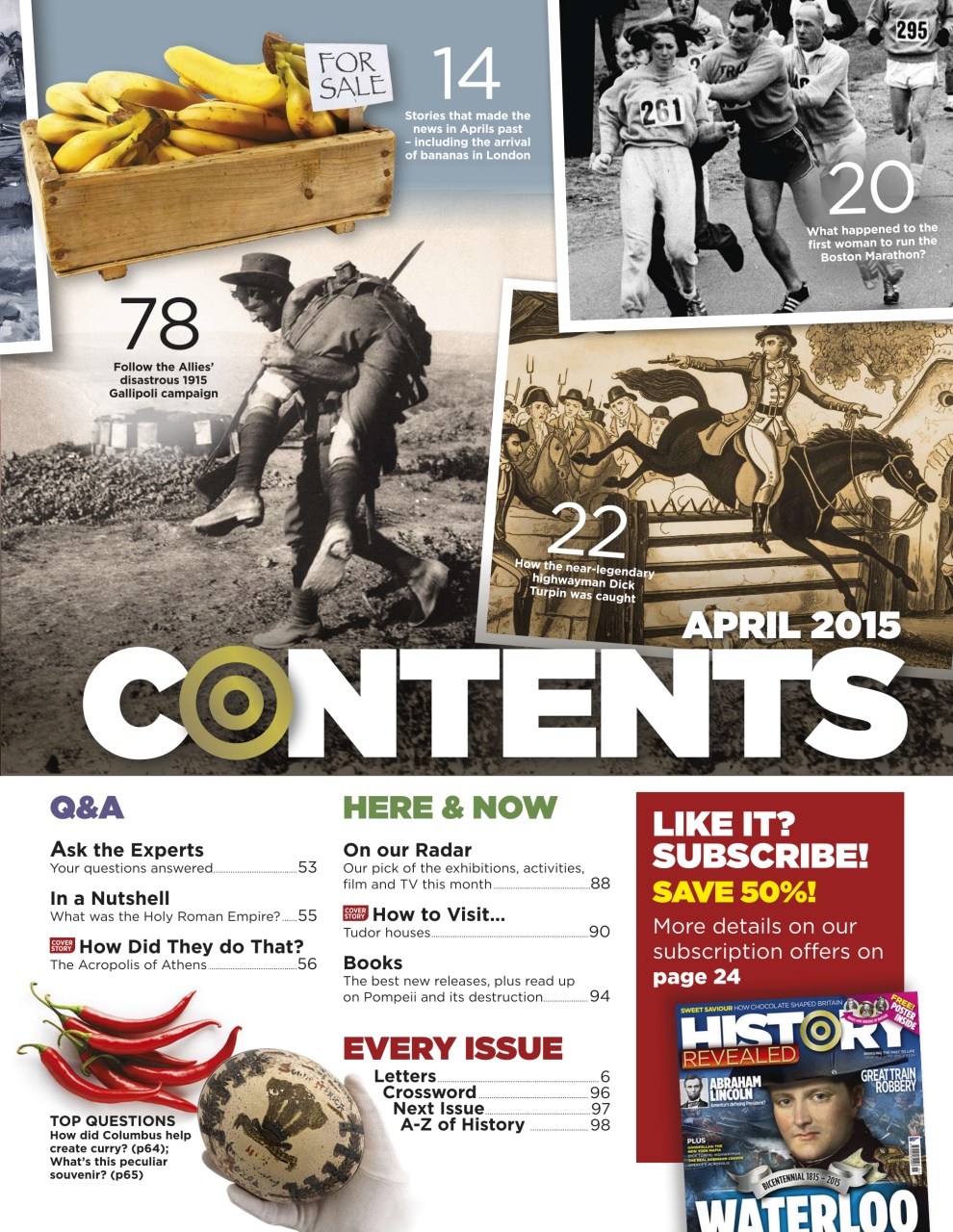 BBC History Revealed Magazine Preview Pages