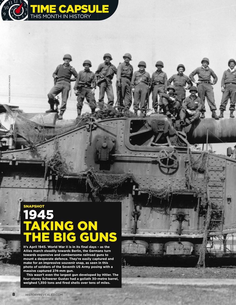 BBC History Revealed Magazine Preview Pages