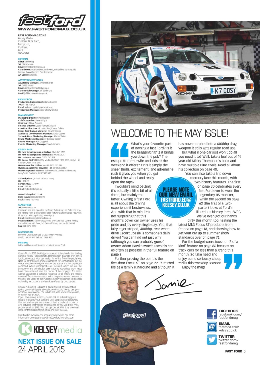 Fast Ford Preview Pages