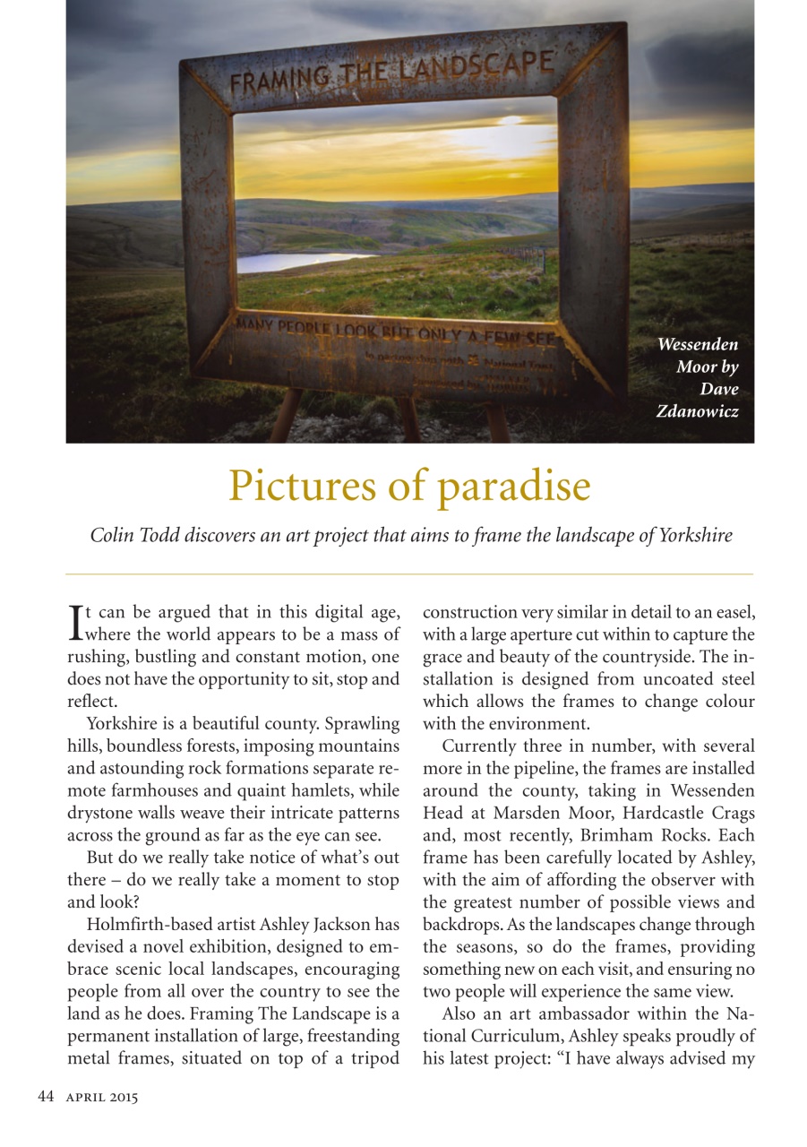 The Yorkshire Dalesman Preview Pages