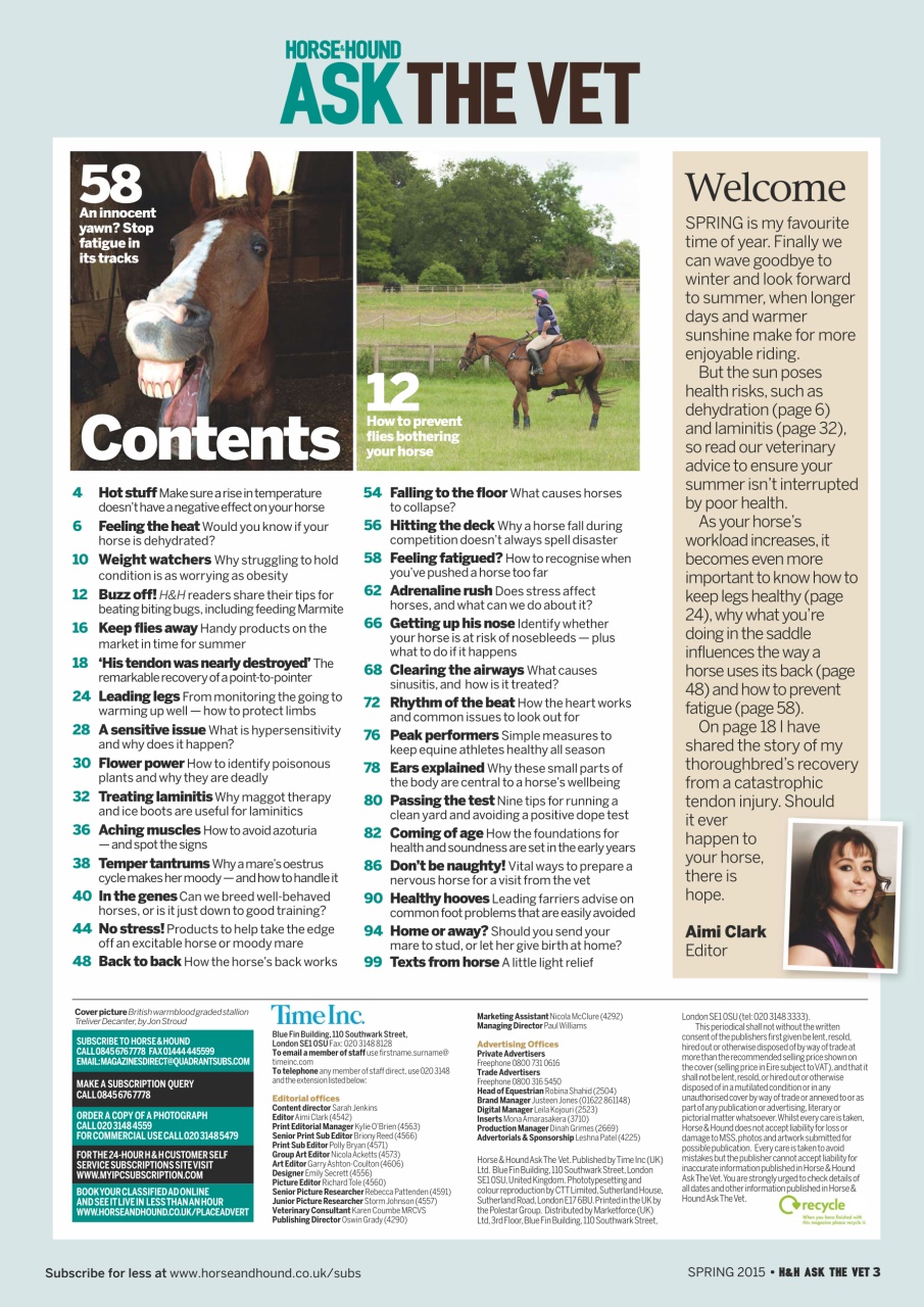 Horse & Hound Preview Pages