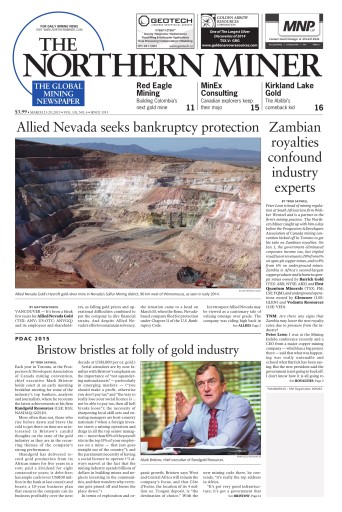 The Northern Miner issue 