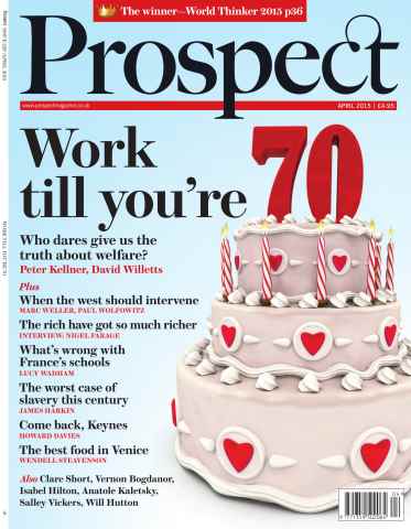 Prospect Magazine issue April 2015