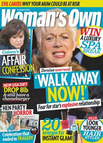 Woman's Own issue 30th March 2015