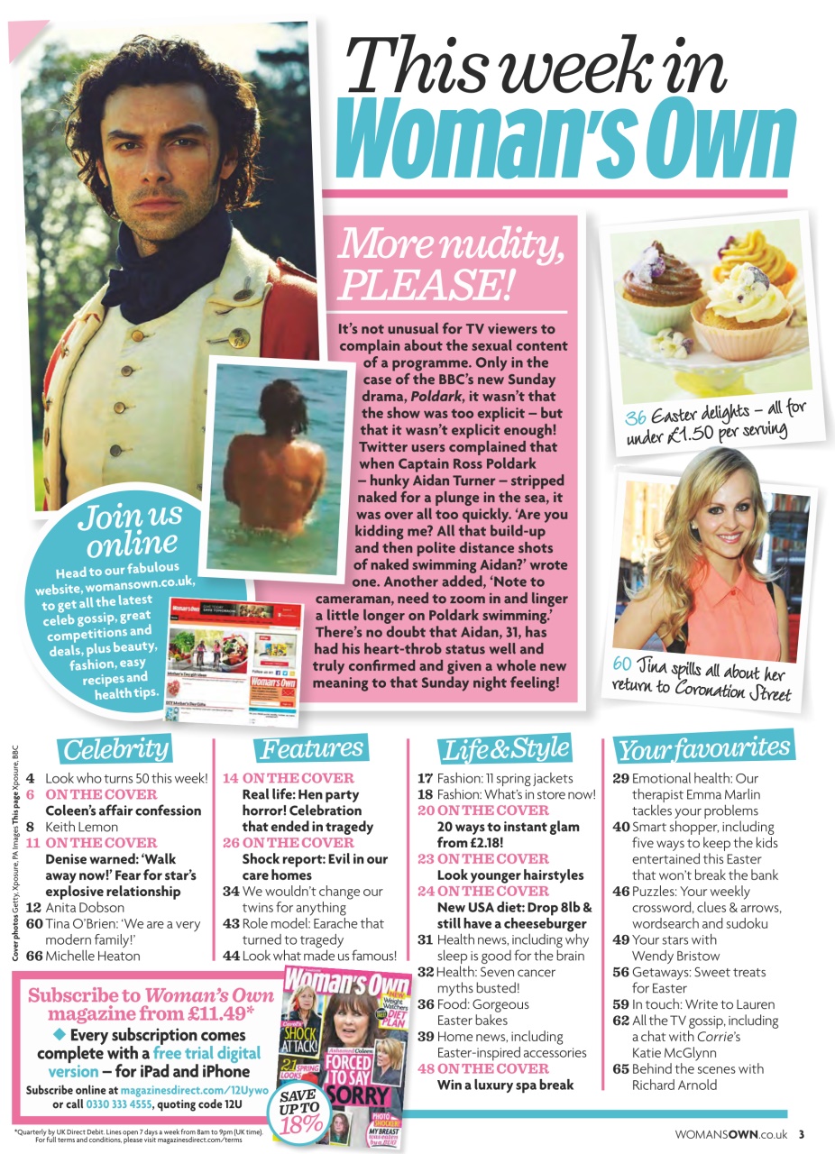 Woman's Own Preview Pages