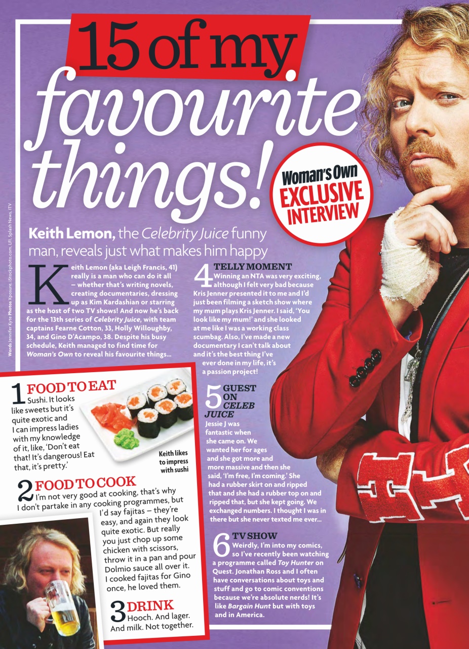 Woman's Own Preview Pages