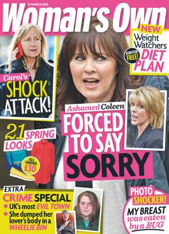 Woman's Own issue 23rd March 2015