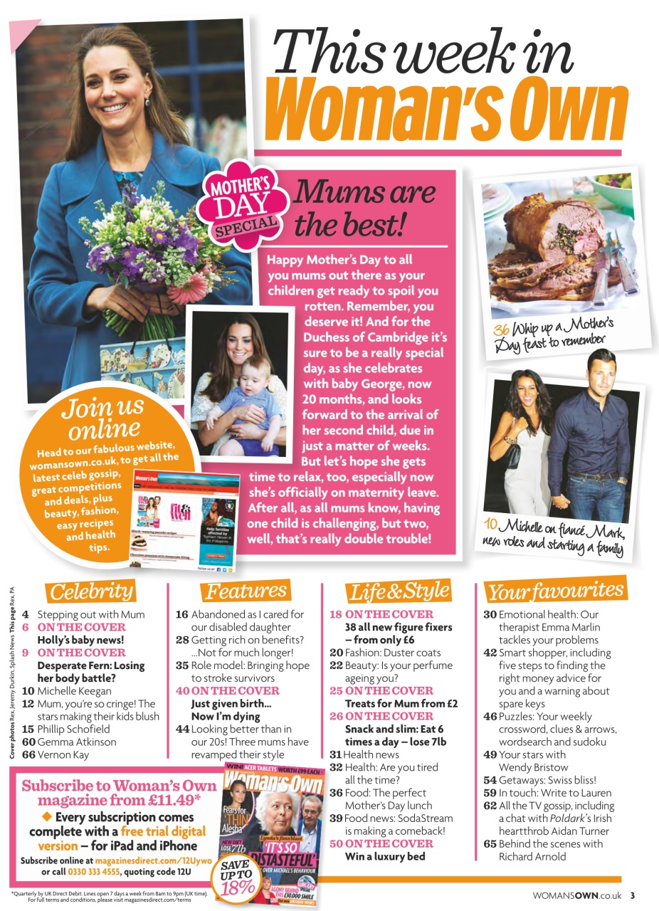 Woman's Own Preview Pages