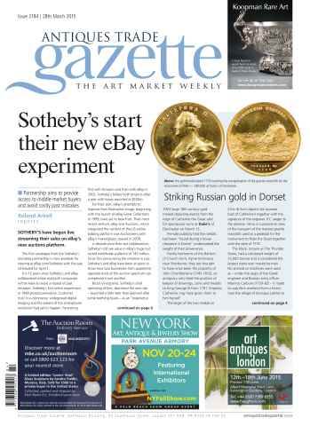 Antiques Trade Gazette issue 2184