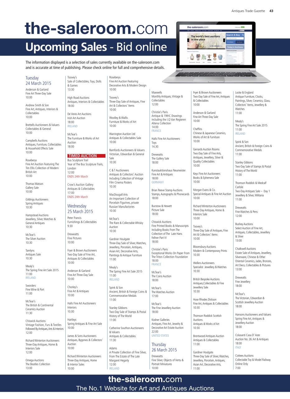 Antiques Trade Gazette Preview Pages