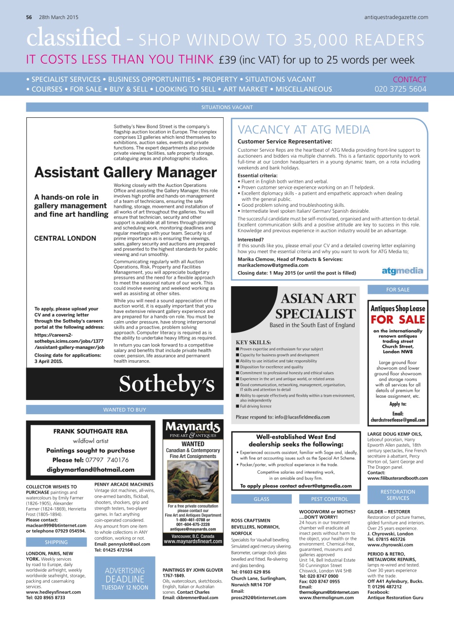Antiques Trade Gazette Preview Pages