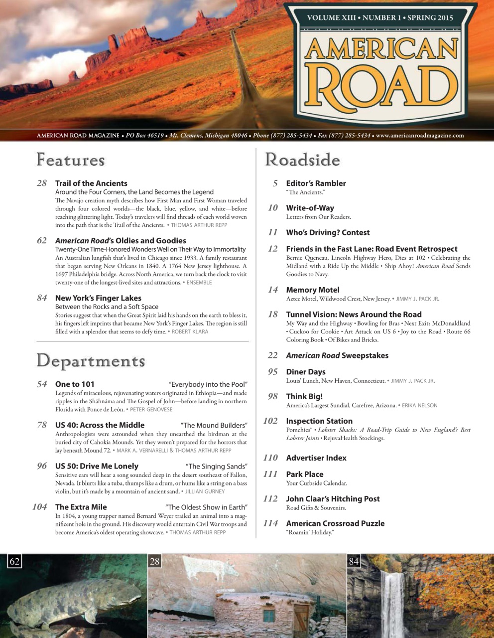 American Road Preview Pages