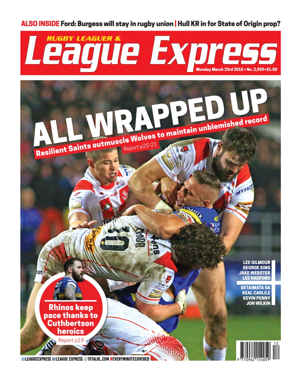 League Express Preview Pages