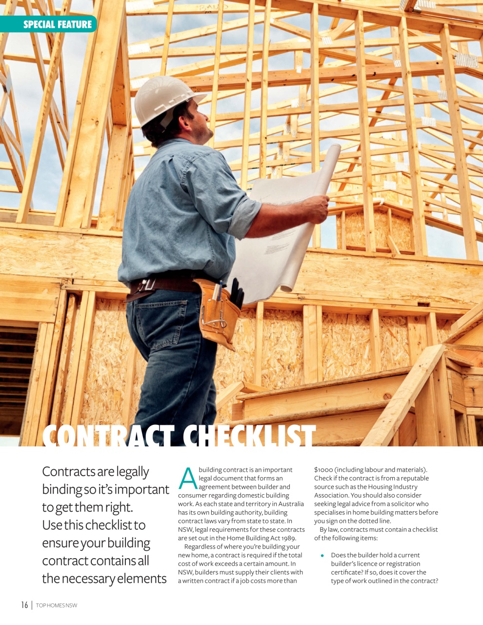 HIA Top Homes Preview Pages