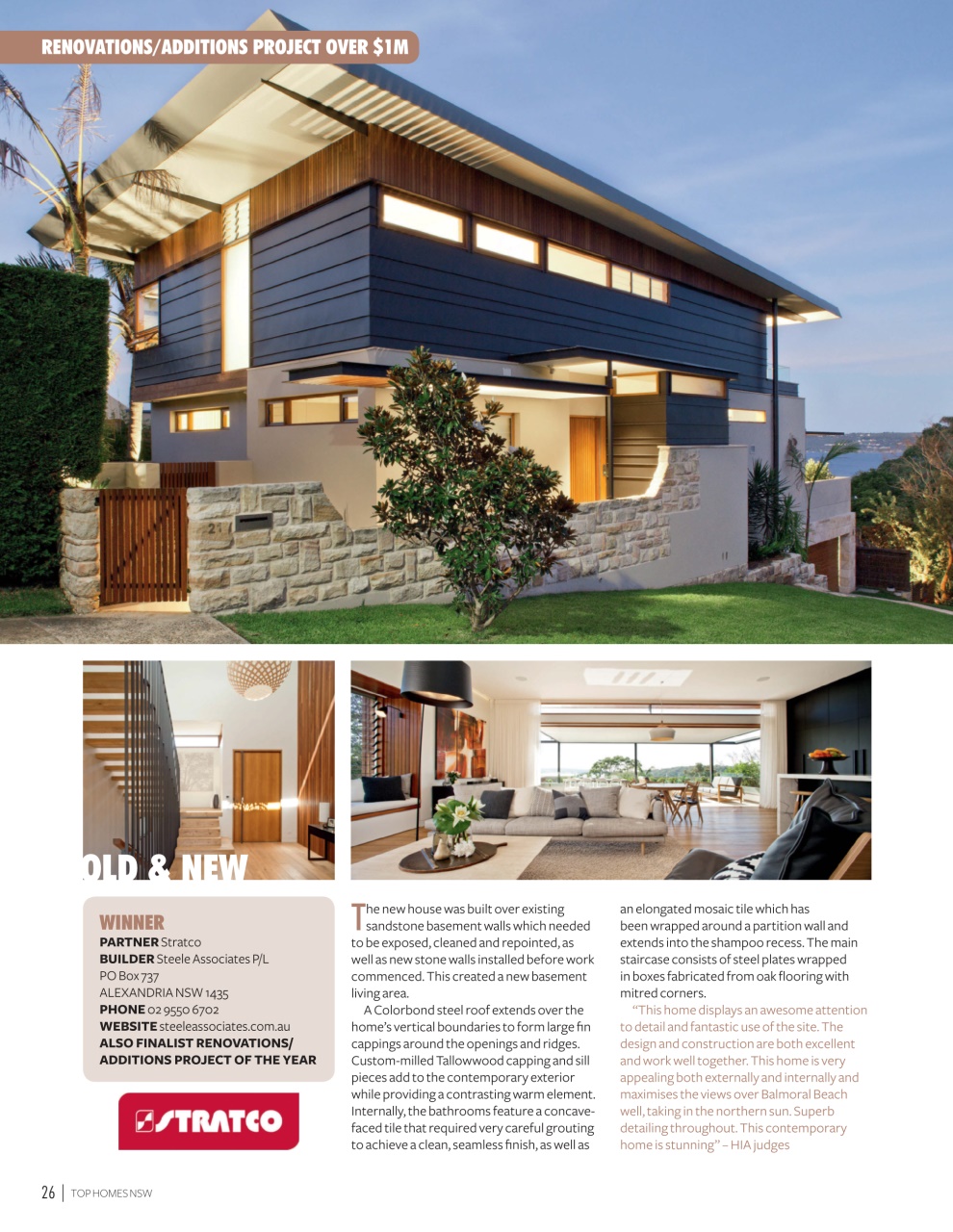 HIA Top Homes Preview Pages