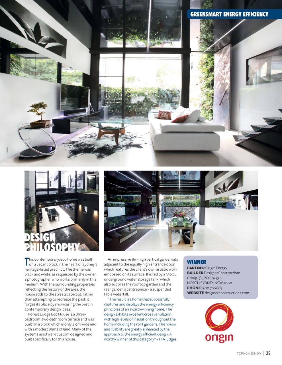 HIA Top Homes Preview Pages