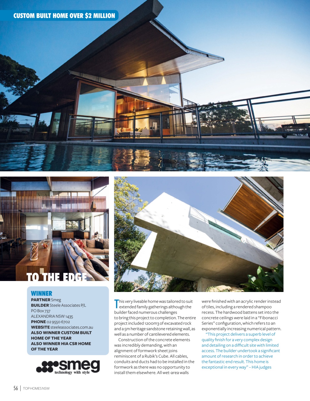 HIA Top Homes Preview Pages