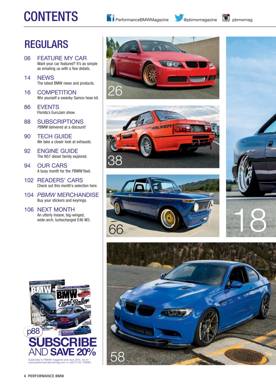 Performance BMW Preview Pages