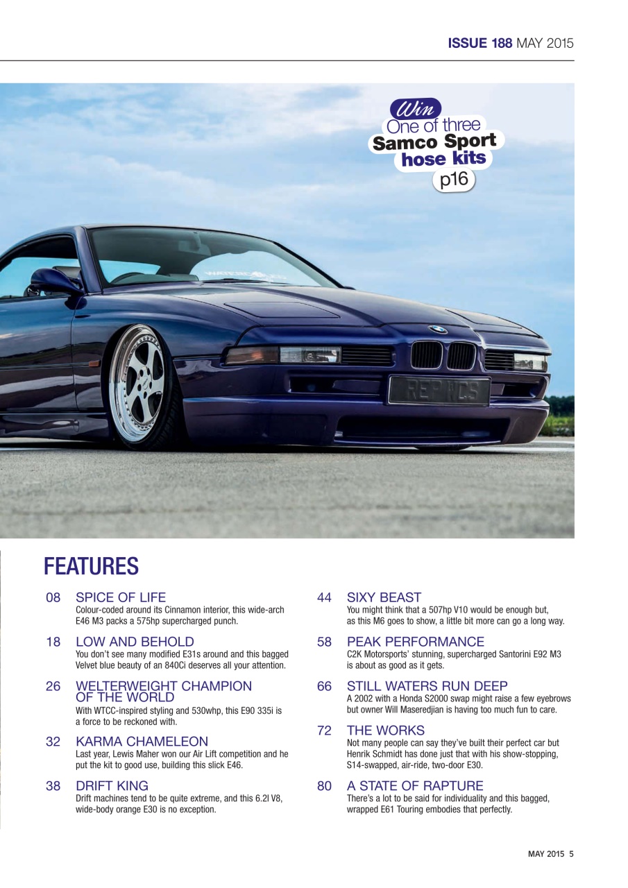 Performance BMW Preview Pages