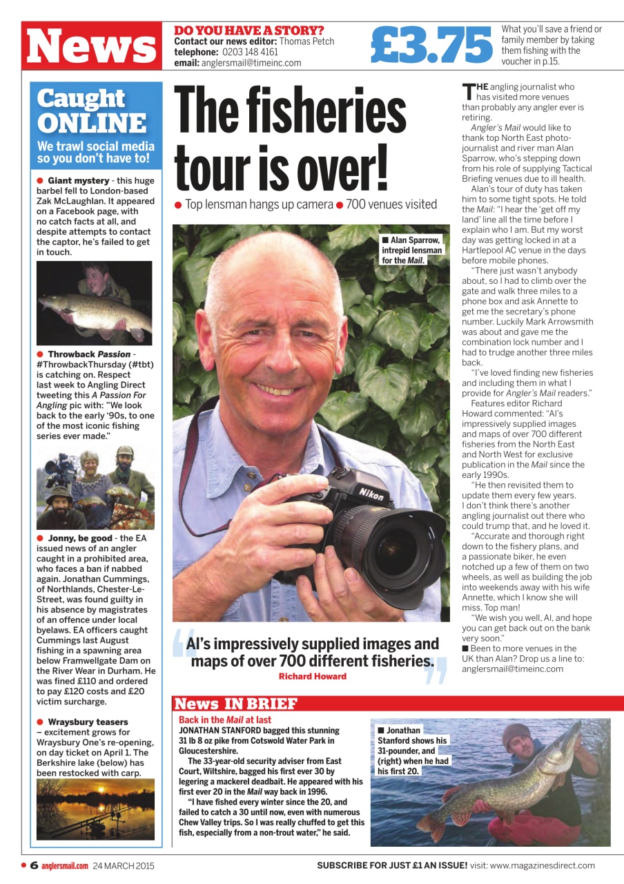 Anglers Mail Preview Pages
