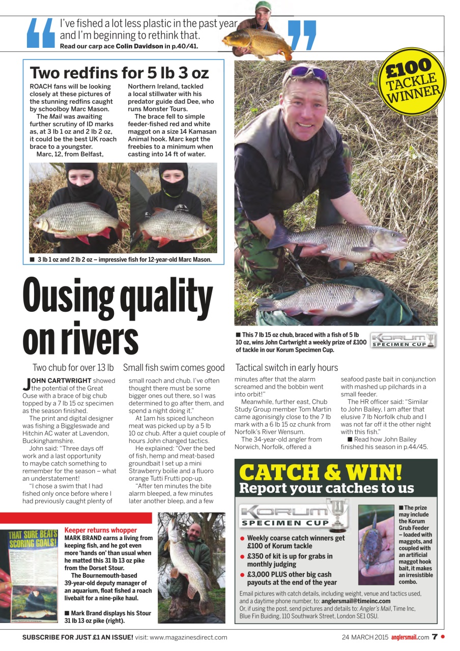 Anglers Mail Preview Pages