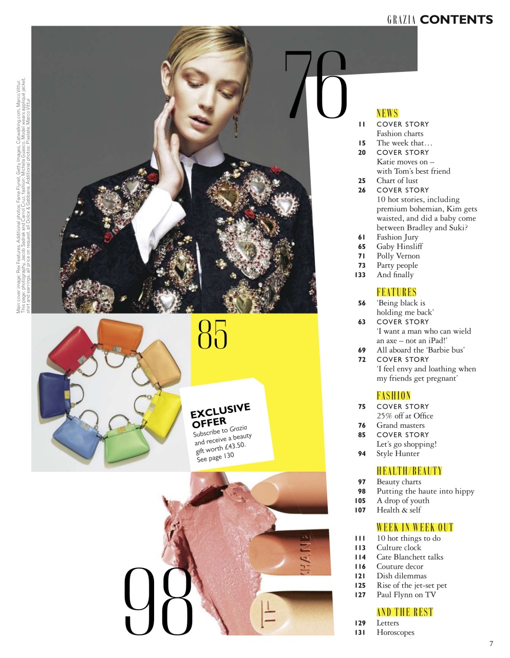 Grazia Preview Pages