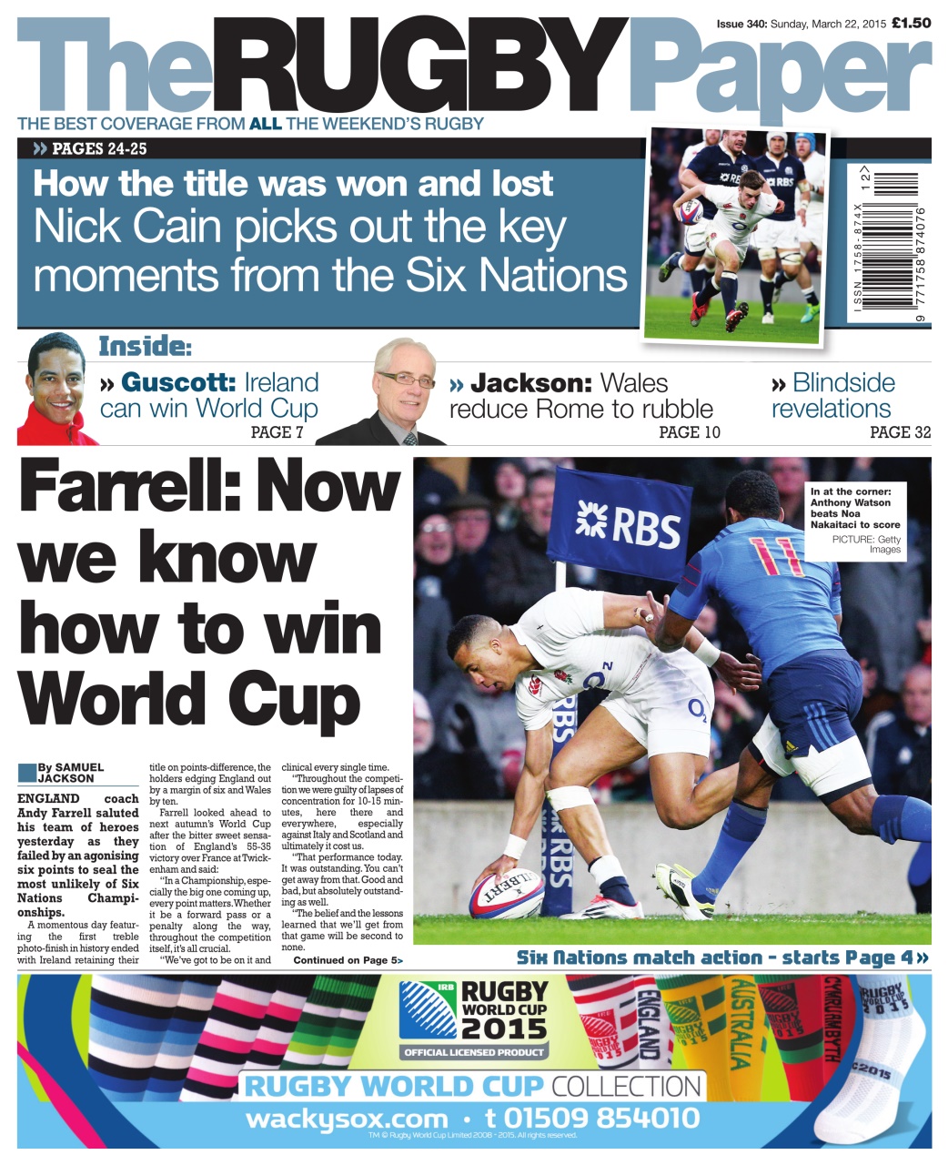 The Rugby Paper Preview Pages
