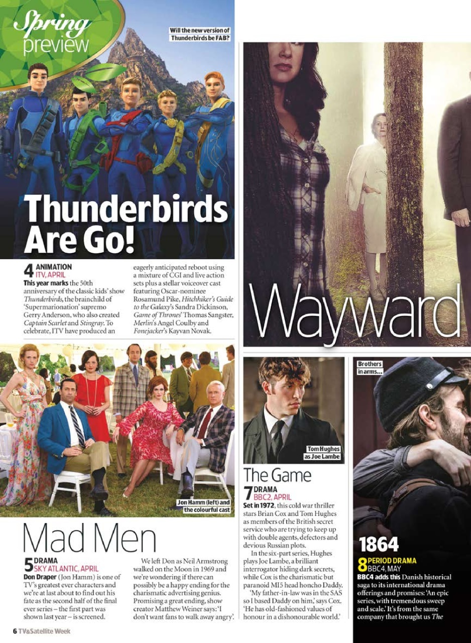 TV & Satellite Week Preview Pages