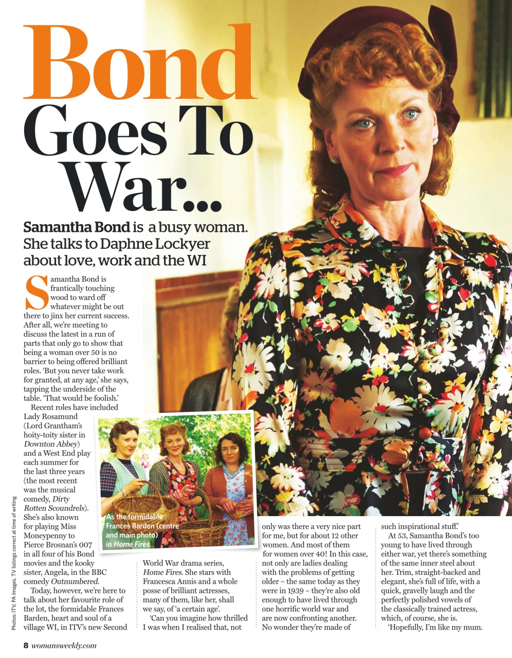 Woman's Weekly Preview Pages