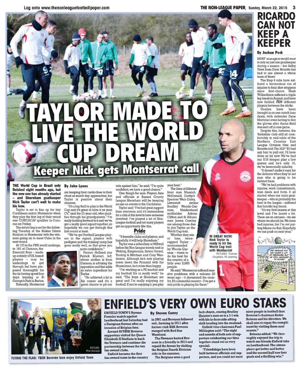 The Non-League Football Paper Preview Pages