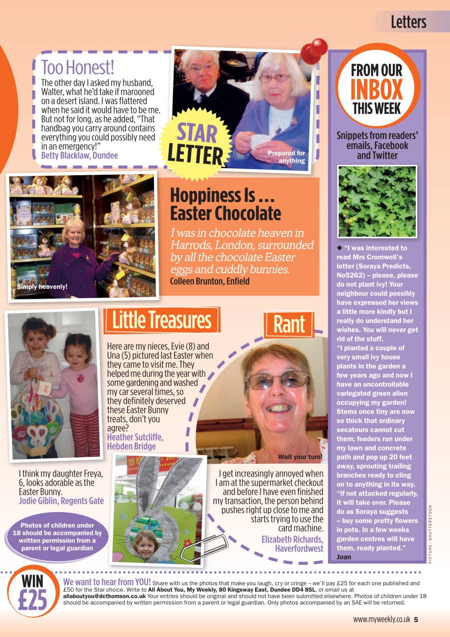 My Weekly Preview Pages